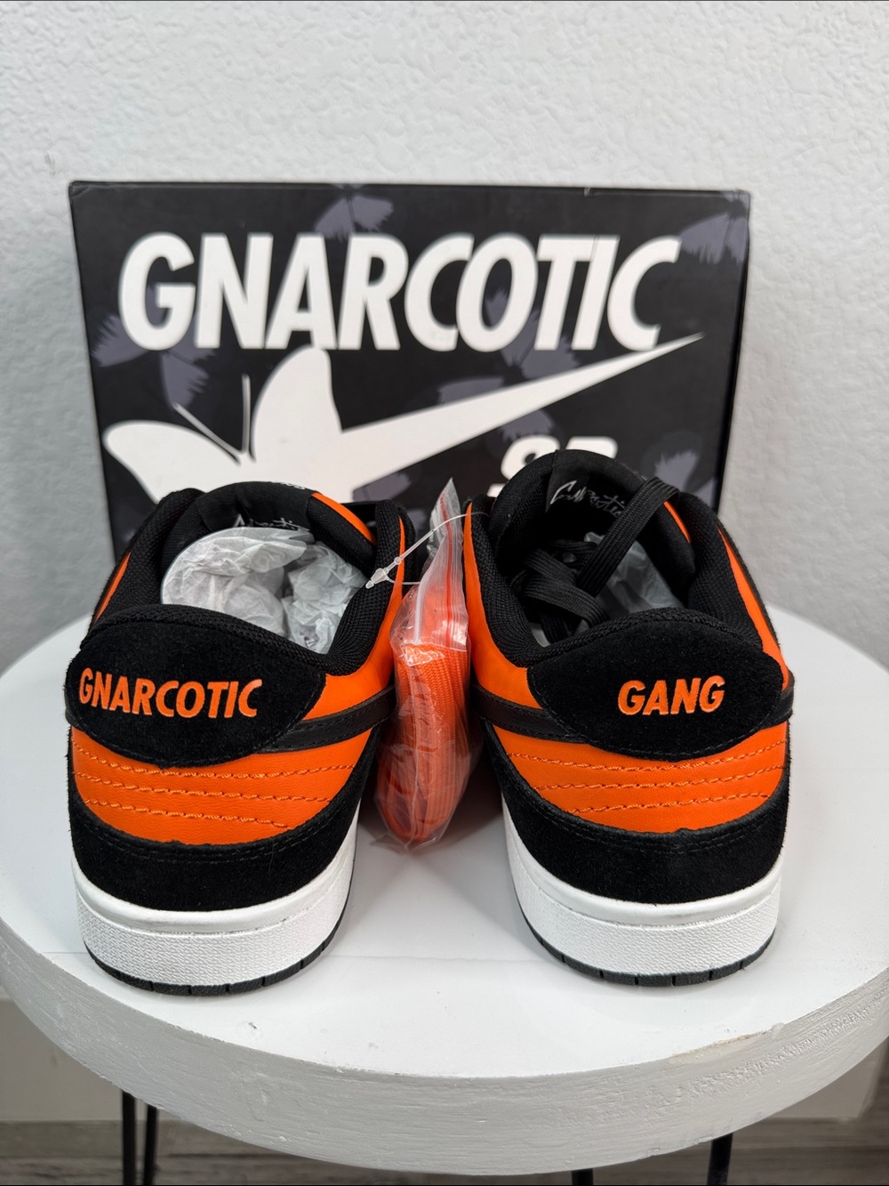 NIB LIL GNAR GNARCOTIC SB MONARCH BUTTERFLY EFFECT SNEAKERS SIZE M 6.5 W 8 - Picture 10 of 16